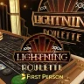 First Person Lightning Roulette de Evolution Gaming disponible en bet365 México